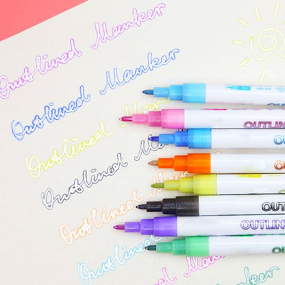 Dubbel contour stylo