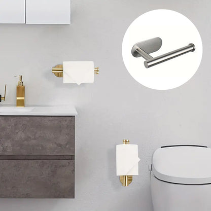 Toiletrolhouder Boorvrije Wandmontage - Roestvast Staal