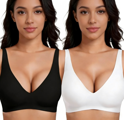 Naadloze Jelly Push-Up Beha zonder Beugels