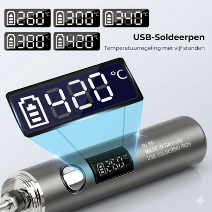 USB-Oplaadbare Soldeerpen