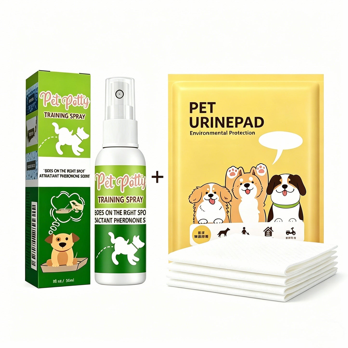 Huisdieren zindelijkheidsspray