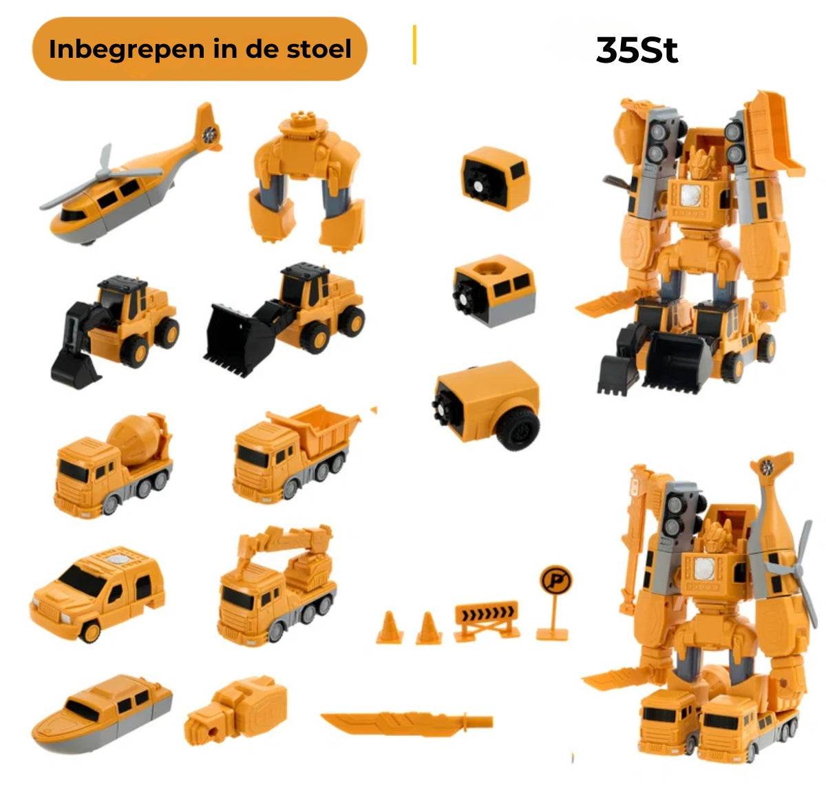 Magnetische Transformerblokken  (35 delen)