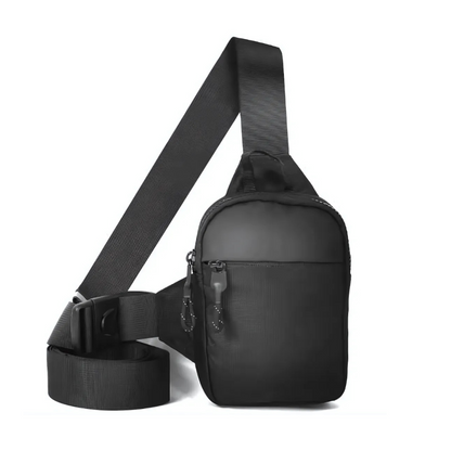 Beveiligde Heuptas: Verstelbare riem, unisex mini-hanger, borsttas