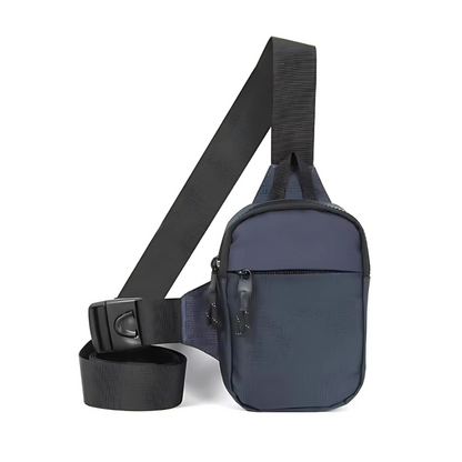 Beveiligde Heuptas: Verstelbare riem, unisex mini-hanger, borsttas