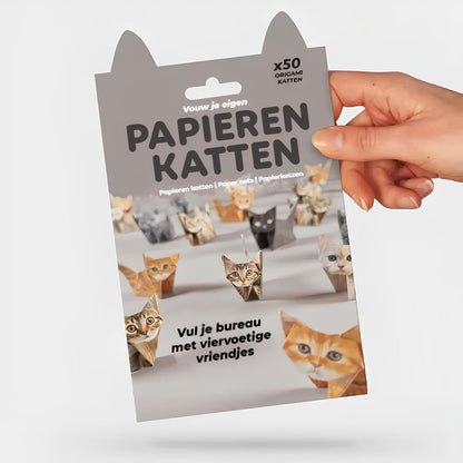 🐱 DIY Papieren Origami Dieren