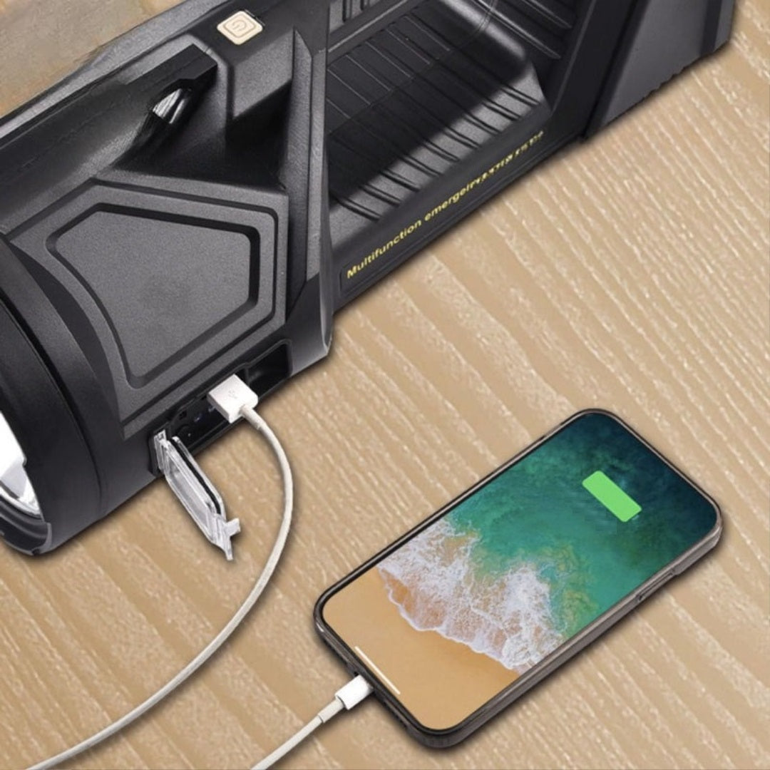 Ledsen™ PowerLight: multifunctionele krachtige oplaadbare noodlamp