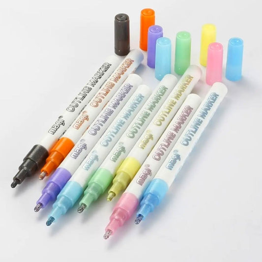 Dubbel contour stylo