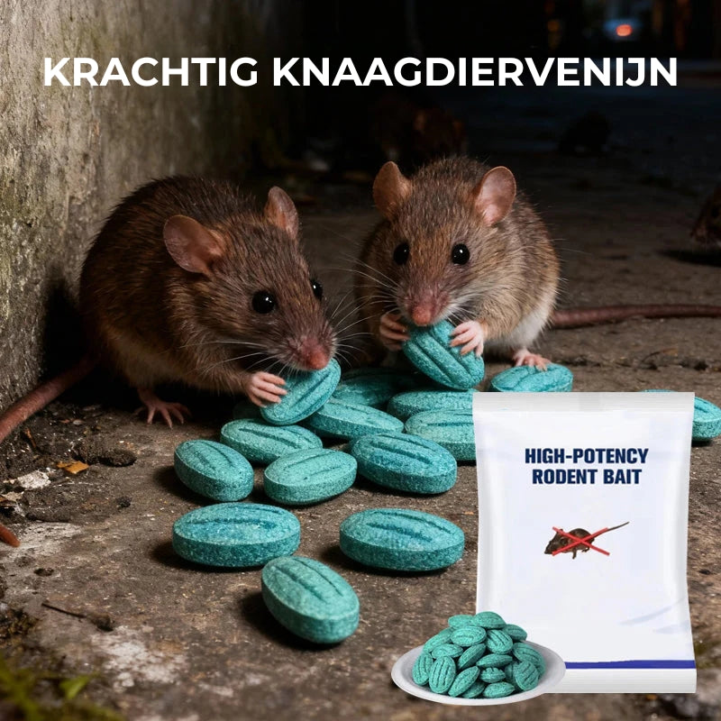 Krachtig knaagdiergif