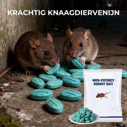 Krachtig knaagdiergif