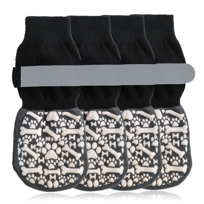 Anti-Slip Hondensokken - 4 Stuks