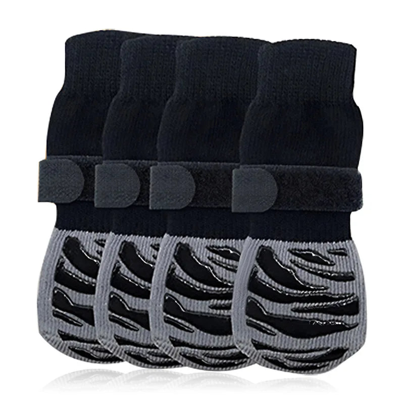 Anti-Slip Hondensokken - 4 Stuks