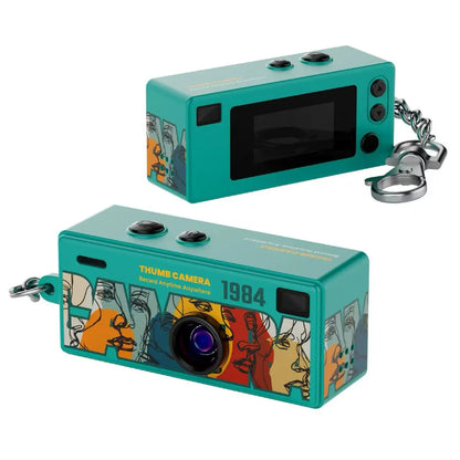 Retro Mini-Camera Sleutelhanger