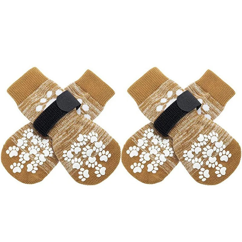 Anti-Slip Hondensokken - 4 Stuks