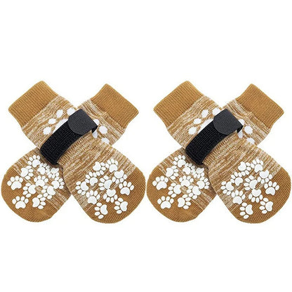 Anti-Slip Hondensokken - 4 Stuks