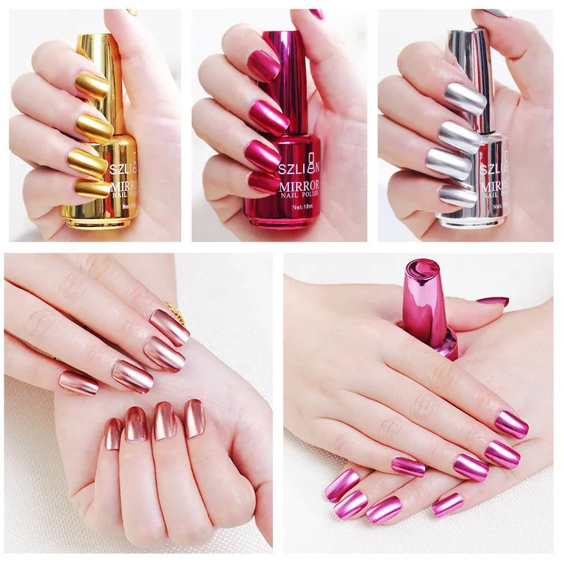 Metallic Spiegelnagellak