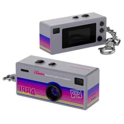 Retro Mini-Camera Sleutelhanger