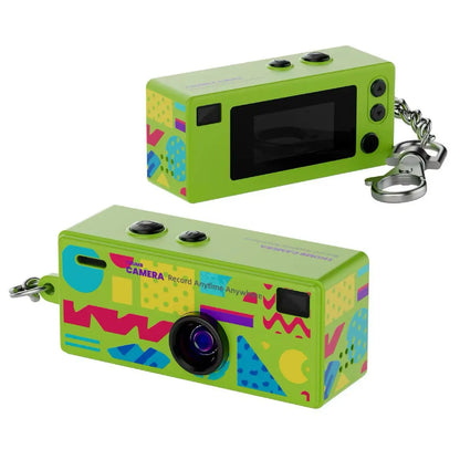 Retro Mini-Camera Sleutelhanger