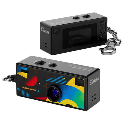 Retro Mini-Camera Sleutelhanger