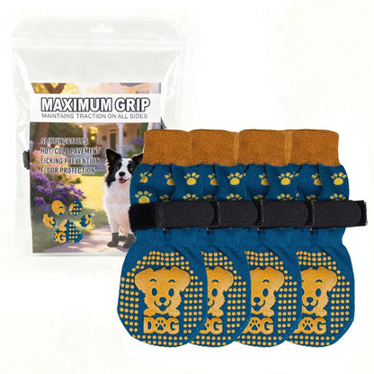 Anti-Slip Hondensokken - 4 Stuks