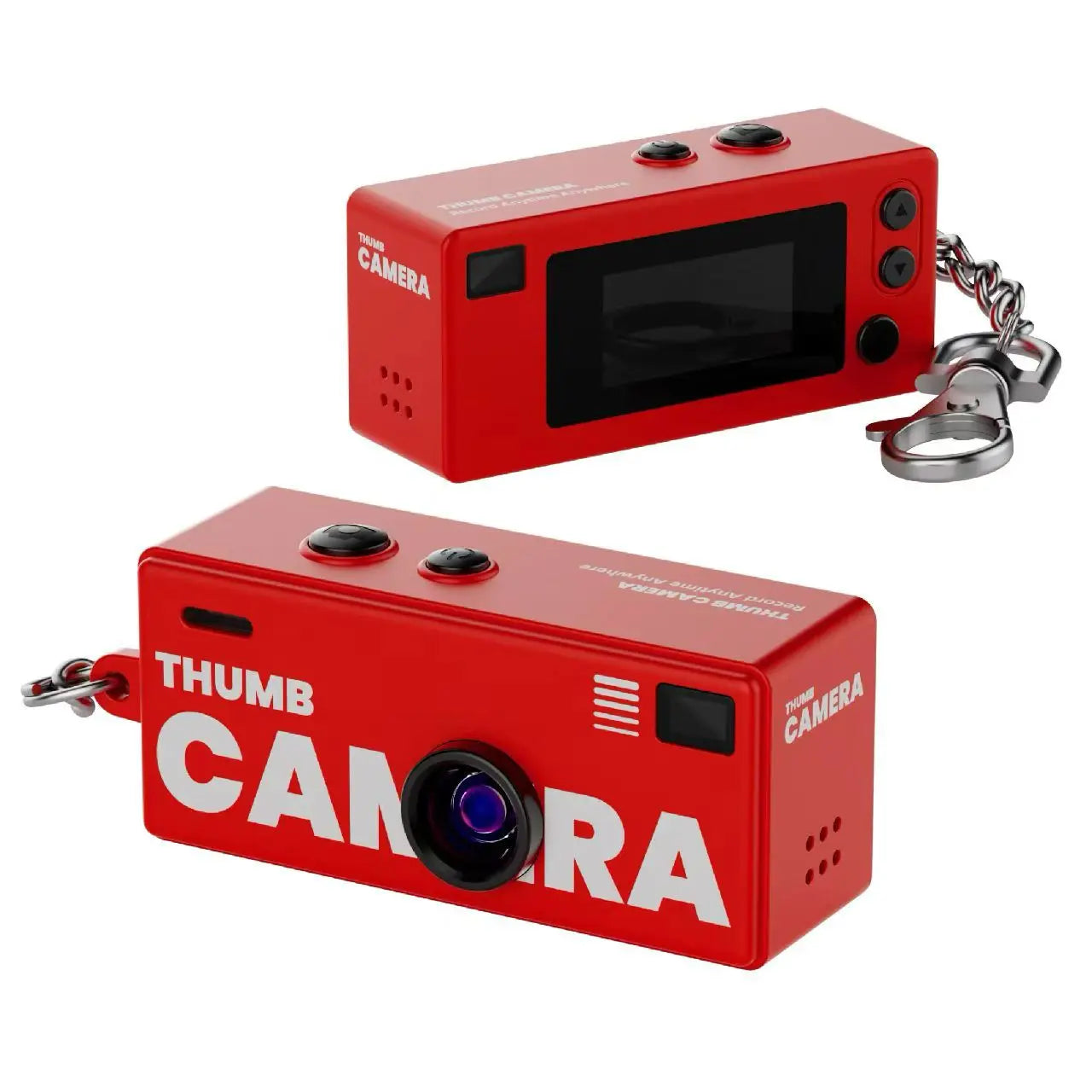 Retro Mini-Camera Sleutelhanger