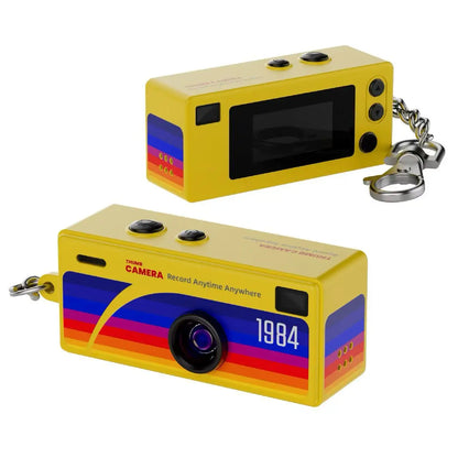 Retro Mini-Camera Sleutelhanger