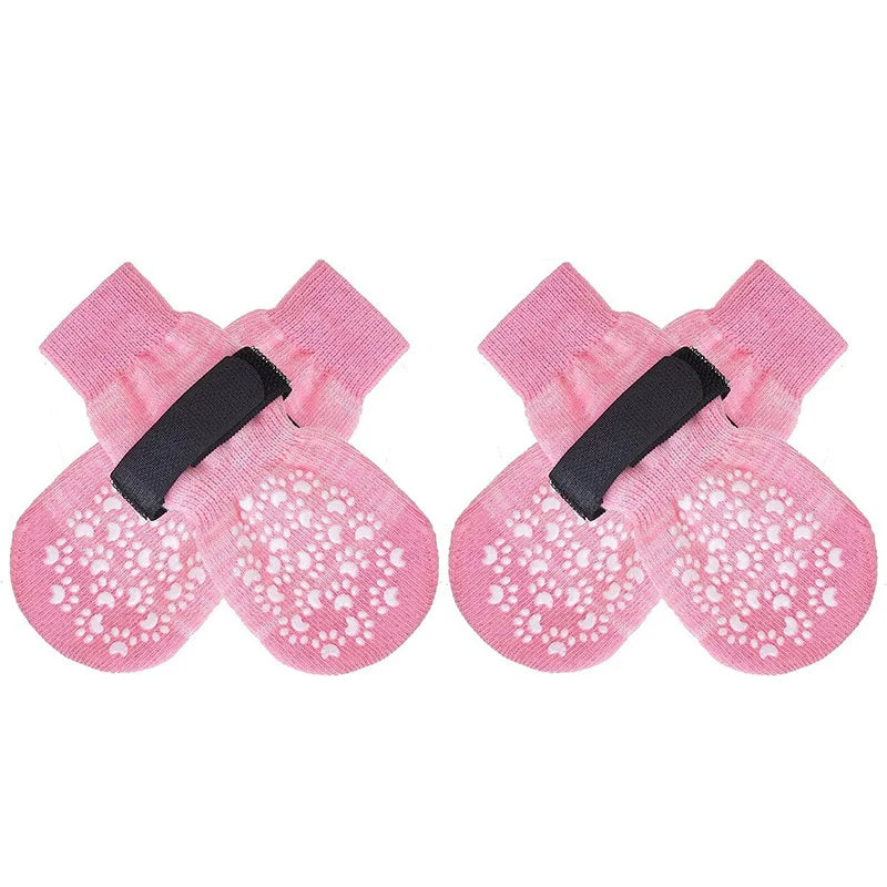 Anti-Slip Hondensokken - 4 Stuks