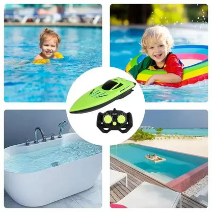 2.4G RC Speedboot met Dubbele Motor op Afstandbediening