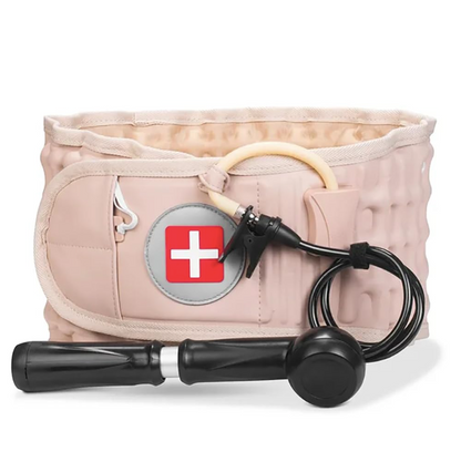 2-in-1 Lumbale gordel voor decompressie en pijnverlichting