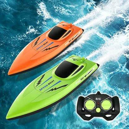 2.4G RC Speedboot met Dubbele Motor op Afstandbediening
