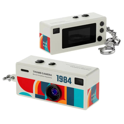 Retro Mini-Camera Sleutelhanger
