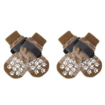 Anti-Slip Hondensokken - 4 Stuks