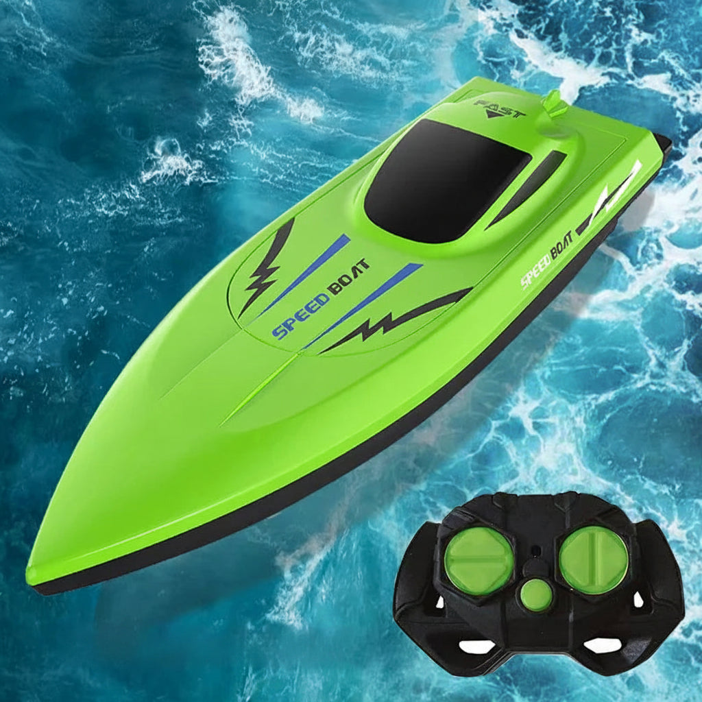 2.4G RC Speedboot met Dubbele Motor op Afstandbediening