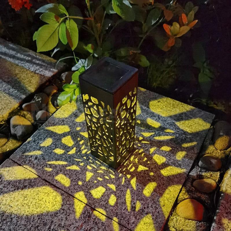 Vintage Buitenpadlamp op Zonne-energie