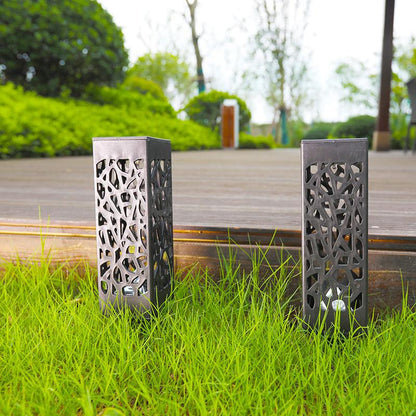 Vintage Buitenpadlamp op Zonne-energie