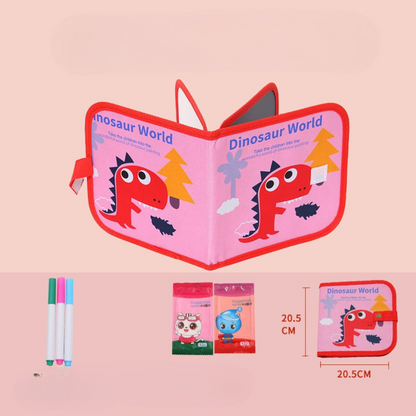 Draagbaar Herbruikbaar Kleurboek Voor Kinderen