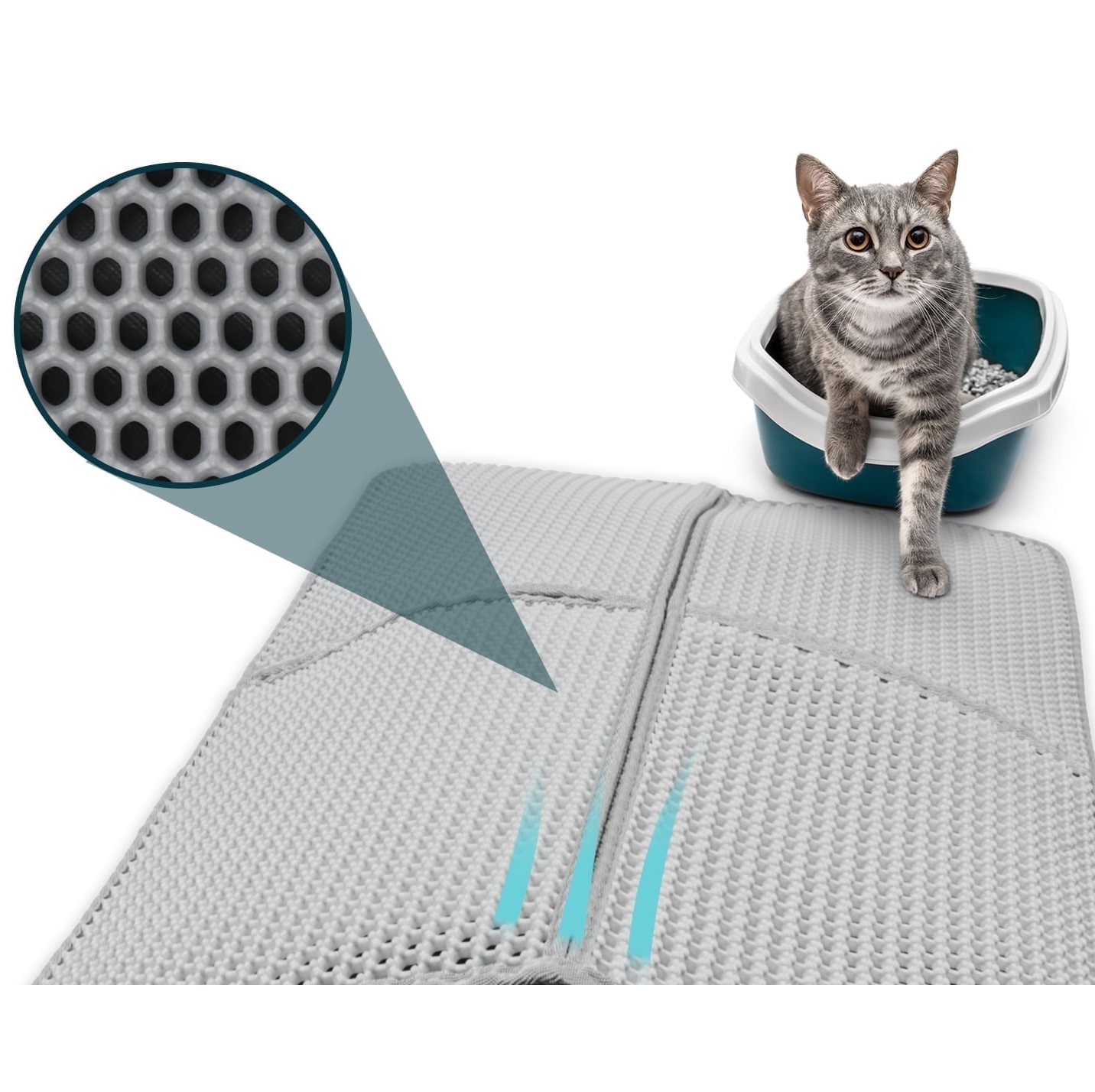 LitterMat: Hygiënische kattenbakmat
