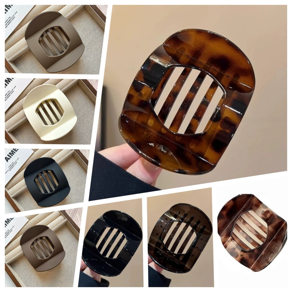 💖Casual Veelzijdige Effen Haarclips (4st)