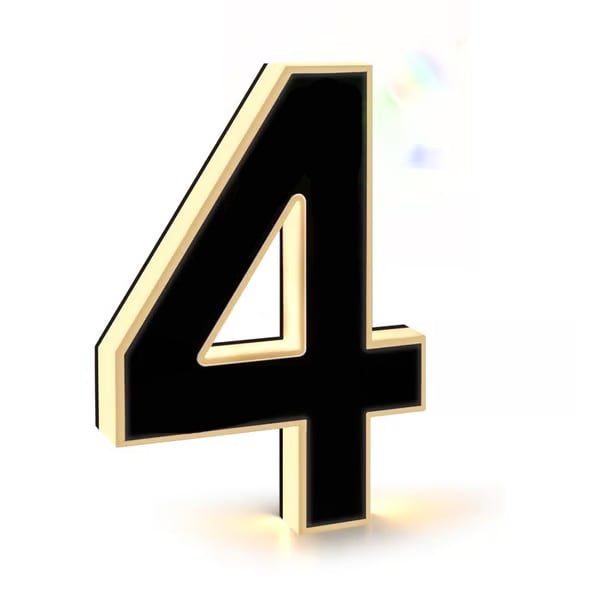 LED Verlichte Huisnummers op zonne-energie