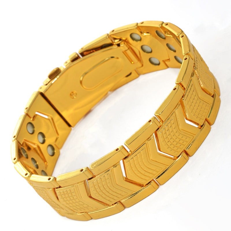 Metalen Armband voor Magneettherapie