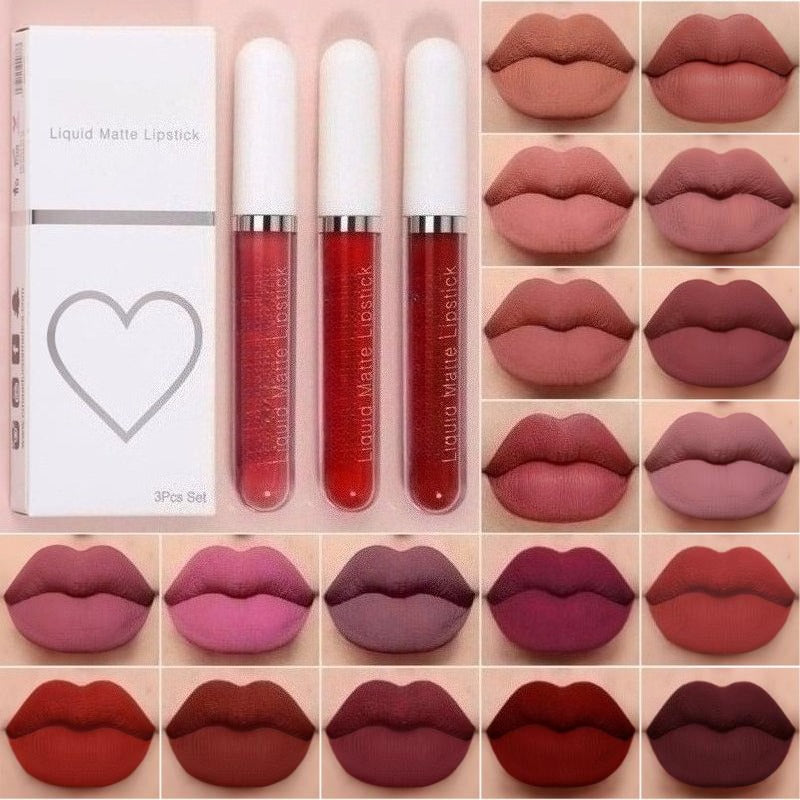 Set van 10 iconische lippenstiften