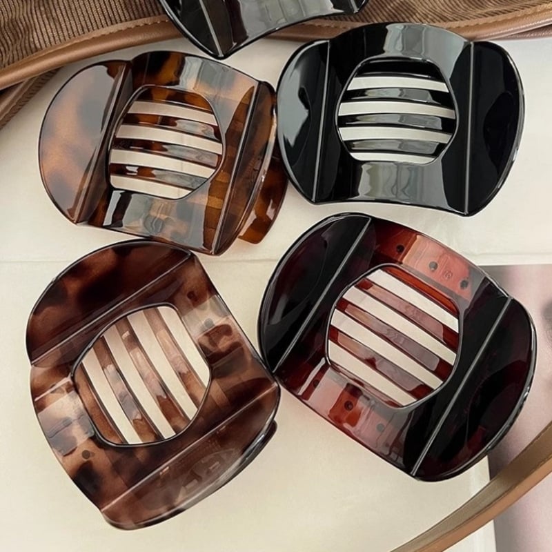 💖Casual Veelzijdige Effen Haarclips (4st)