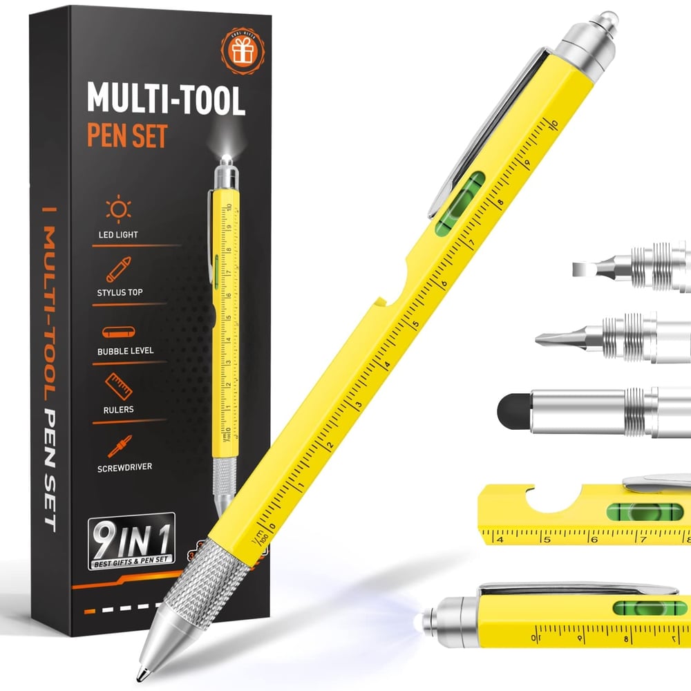 9-in-1 Multifunctionele Toolpen