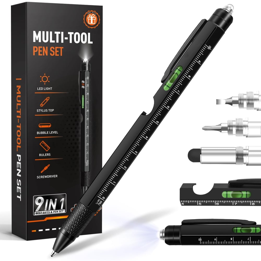 9-in-1 Multifunctionele Toolpen