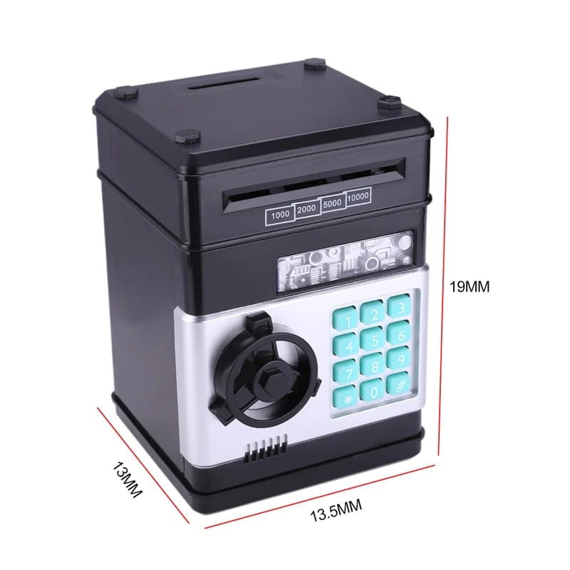 Mini elektronische geldautomaat met pincode