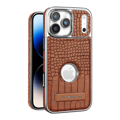 Krokodillenpatroon iPhone Hoesje