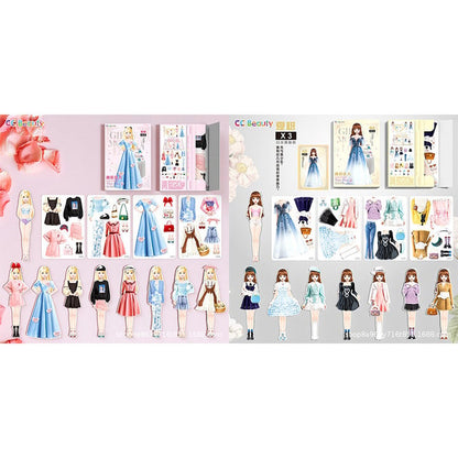 Magnetische prinsessenkledingboek