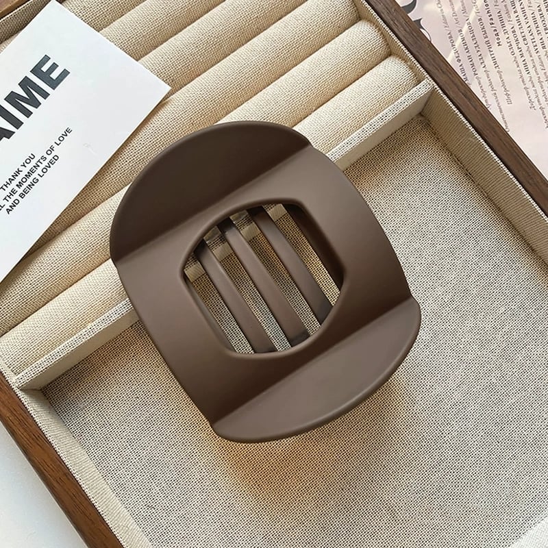 💖Casual Veelzijdige Effen Haarclips (4st)