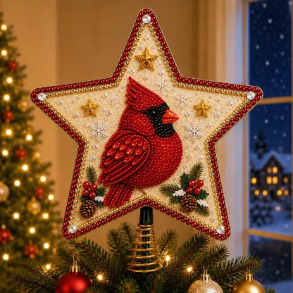 DIY Kerstboompiek Kit - Parel-en Diamantkunst