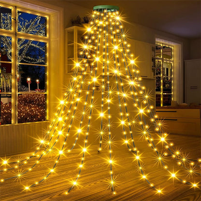 Waterval Kerstboomlampjes
