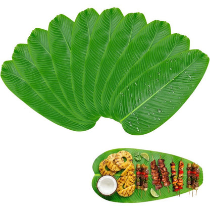 Bananenblad Onderleggers - 6 Stuks